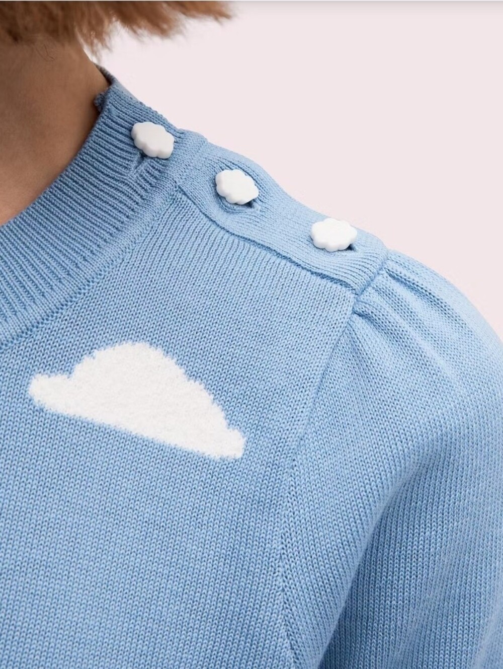 Kate Spade Cloud Sweater Top. Size L. - Picture 3 of 6